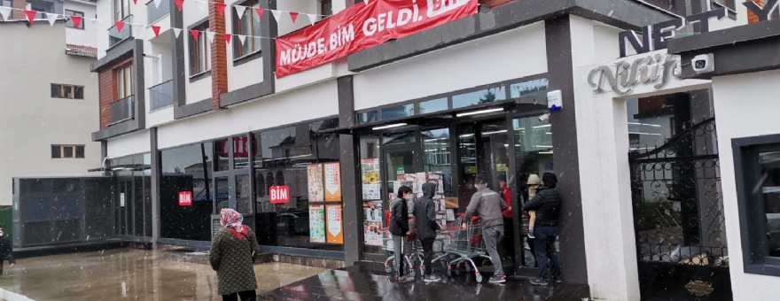 BİM MARKET AÇILDI